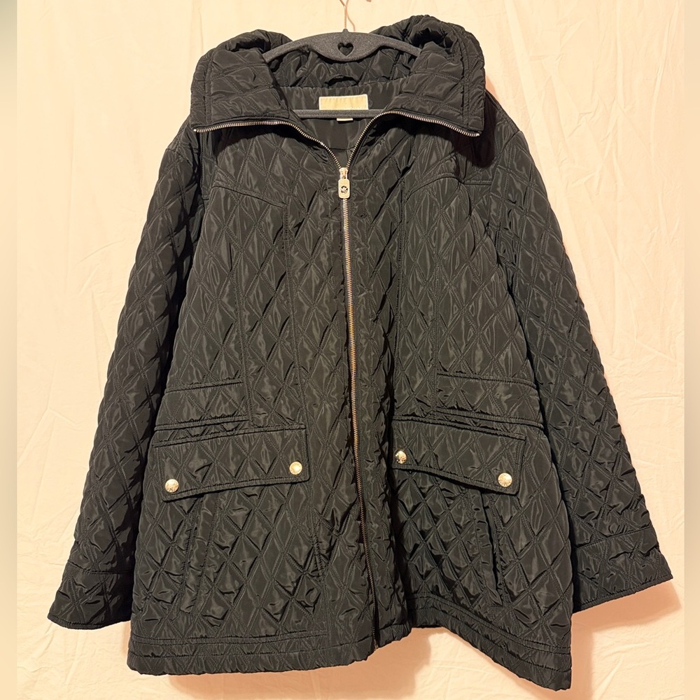 Michael Kors Quilted Puffer Jacket Plus Size 3x